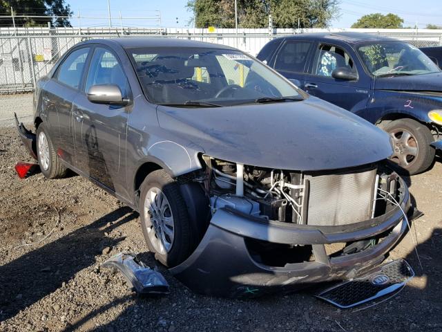 KNAFU4A21D5655022 - 2013 KIA FORTE EX GRAY photo 1