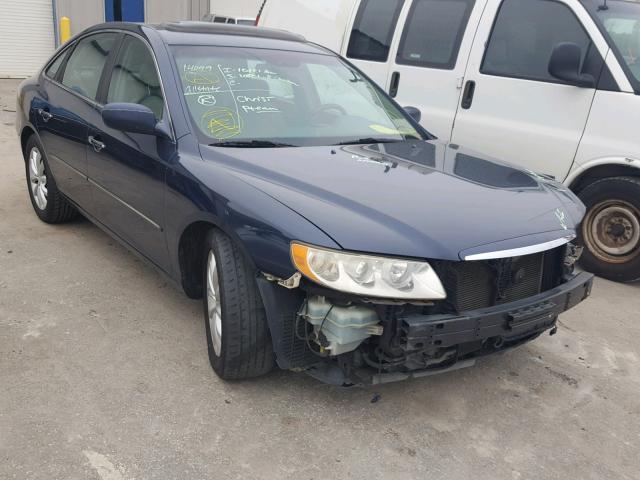 KMHFC46F66A125877 - 2006 HYUNDAI AZERA SE BLUE photo 1