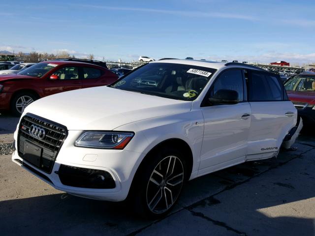 WA1CCAFP6HA003449 - 2017 AUDI SQ5 PREMIU WHITE photo 2