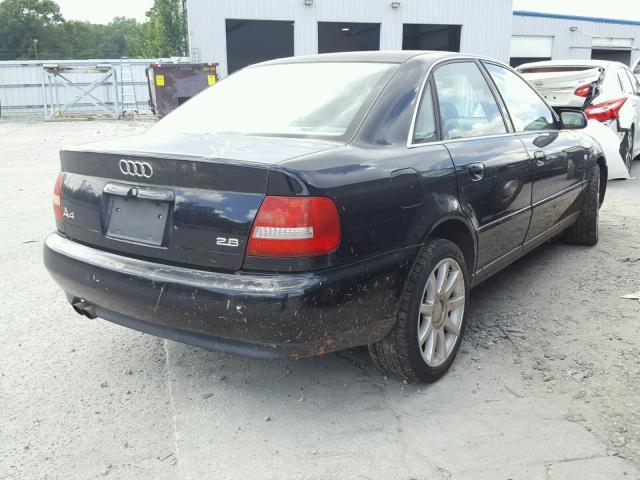 WAUDH68D51A138047 - 2001 AUDI A4 2.8 QUA BLACK photo 4