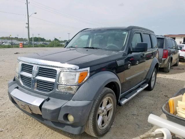 1D8GT28K67W502771 - 2007 DODGE NITRO SXT BLACK photo 2