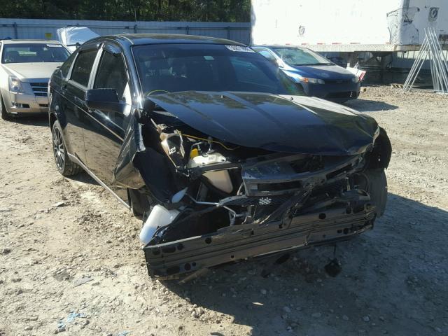 1FAHP3GN8BW127392 - 2011 FORD FOCUS SES BLACK photo 1