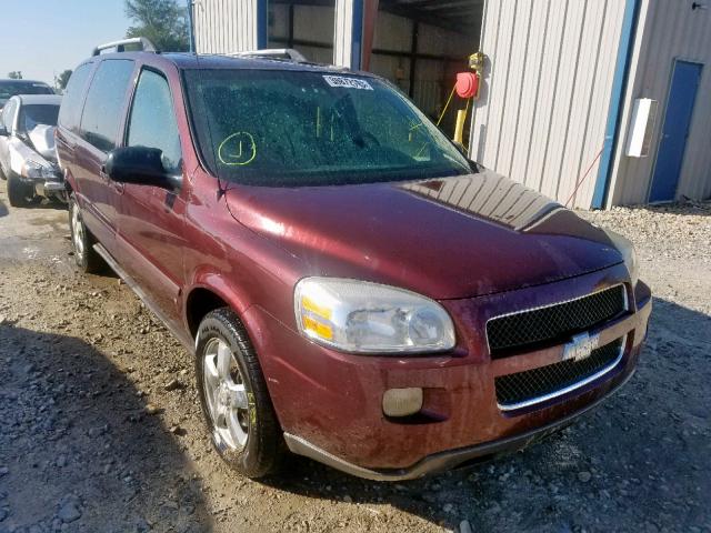 1GNDV33178D129843 - 2008 CHEVROLET UPLANDER L MAROON photo 1