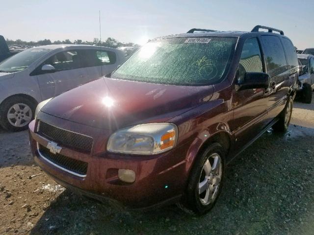 1GNDV33178D129843 - 2008 CHEVROLET UPLANDER L MAROON photo 2