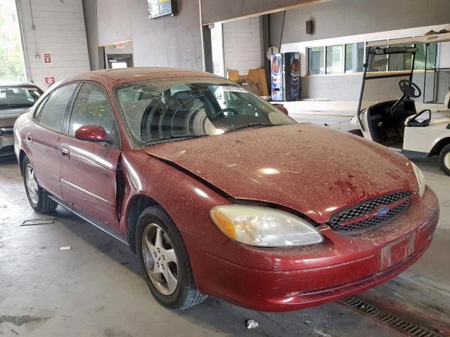 1FAFP55S63G256108 - 2003 FORD TAURUS SES RED photo 1