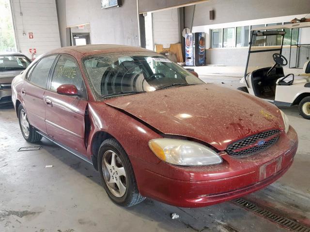 1FAFP55S63G256108 - 2003 FORD TAURUS SES RED photo 9