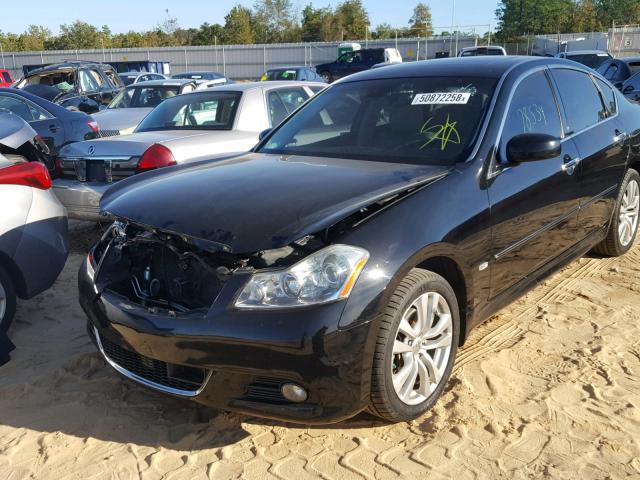 JNKAY01FX8M650795 - 2008 INFINITI M35 BASE BLACK photo 2