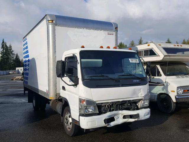 JL6CCG1S5AK006175 - 2010 MITSUBISHI FE 85D WHITE photo 1