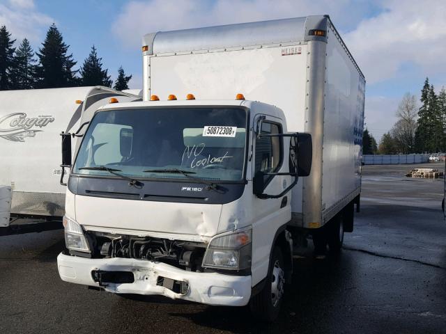 JL6CCG1S5AK006175 - 2010 MITSUBISHI FE 85D WHITE photo 2