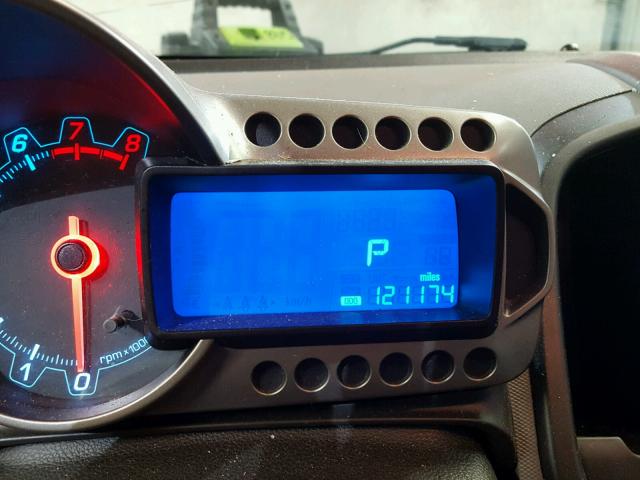 1G1JA6SH9C4121994 - 2012 CHEVROLET SONIC LS 橙色 照片 8