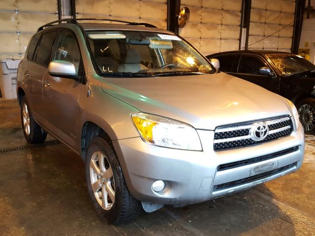 JTMBD31V275060576 - 2007 TOYOTA RAV4 LIMIT SILVER photo 1