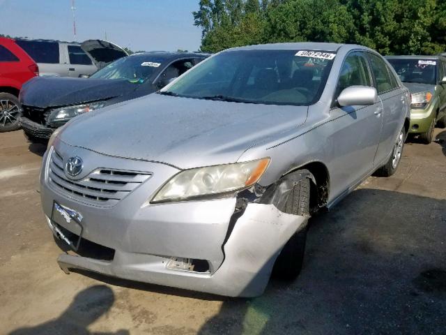 4T4BE46KX9R048252 - 2009 TOYOTA CAMRY BASE SILVER photo 2