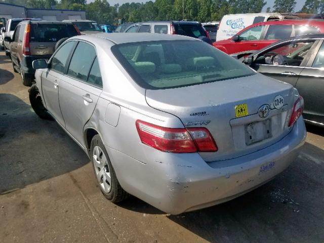 4T4BE46KX9R048252 - 2009 TOYOTA CAMRY BASE SILVER photo 3