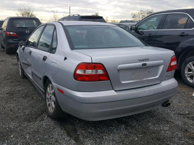 YV1VS29591F729987 - 2001 VOLVO S40 1.9T SILVER photo 3