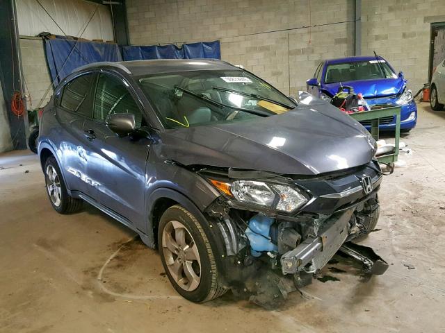 3CZRU6H75HM716928 - 2017 HONDA HR-V EXL GRAY photo 1