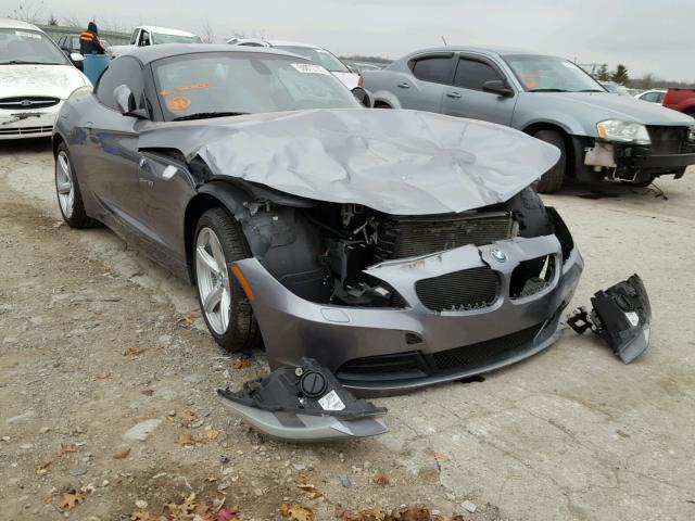 WBALM5C53BE380430 - 2011 BMW Z4 SDRIVE3 GRAY photo 1