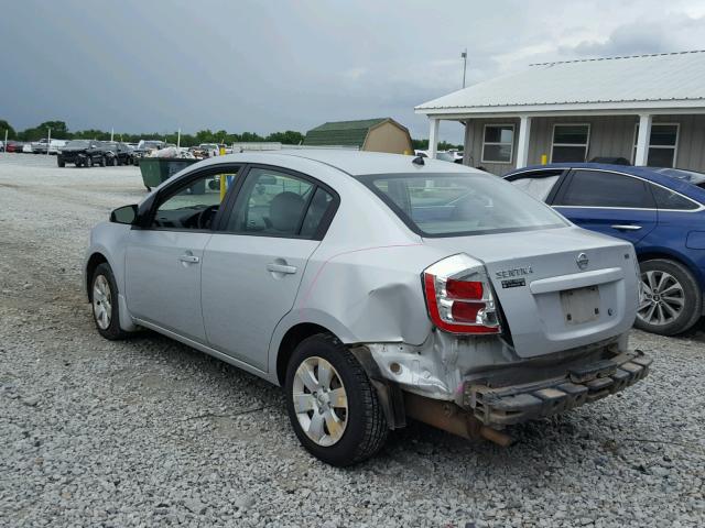 3N1AB61E99L671245 - 2009 NISSAN SENTRA 2.0 SILVER photo 3