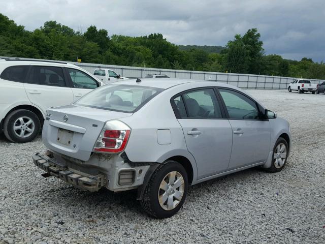 3N1AB61E99L671245 - 2009 NISSAN SENTRA 2.0 SILVER photo 4