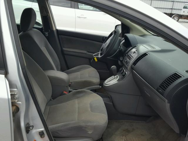 3N1AB61E99L671245 - 2009 NISSAN SENTRA 2.0 SILVER photo 5