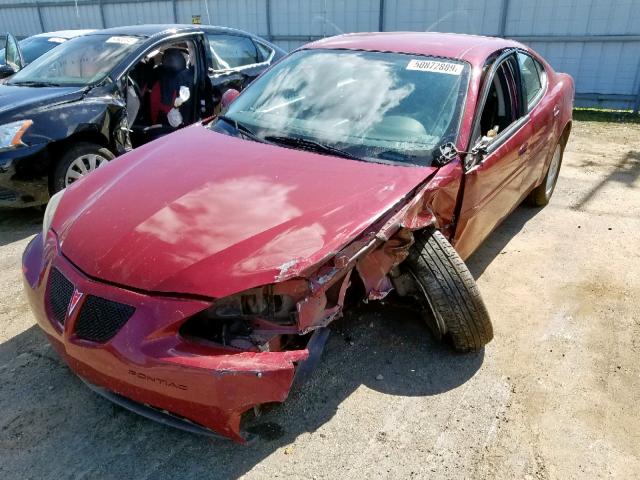 2G2WP552561151124 - 2006 PONTIAC GRAND PRIX Շագանակագույն լուսանկար 2