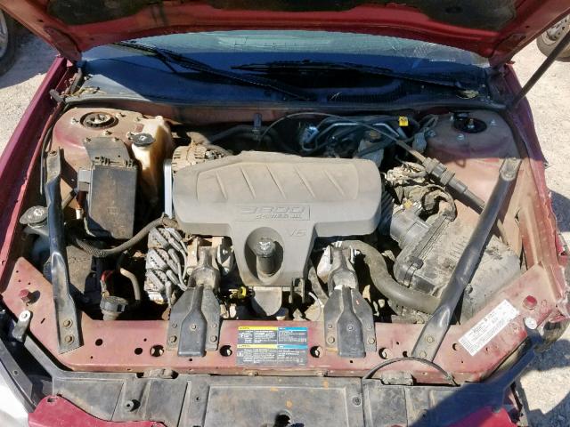 2G2WP552561151124 - 2006 PONTIAC GRAND PRIX Շագանակագույն լուսանկար 7