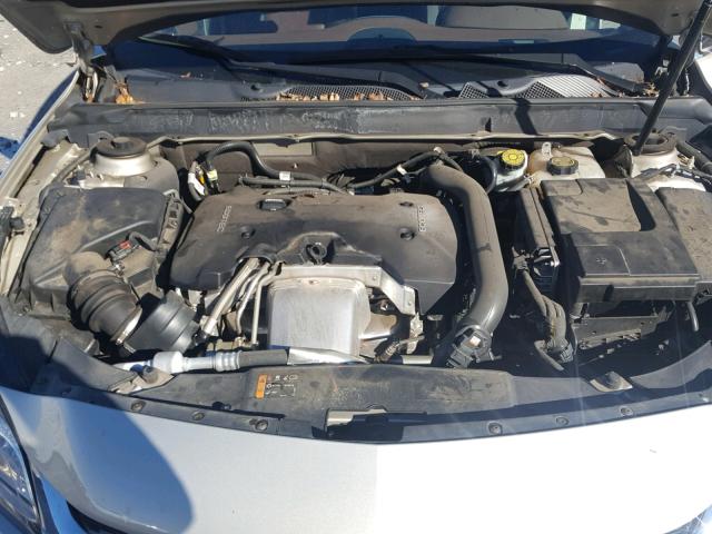 1G11J5SXXEF154706 - 2014 CHEVROLET MALIBU LTZ ოქროსფერი ფოტო 7