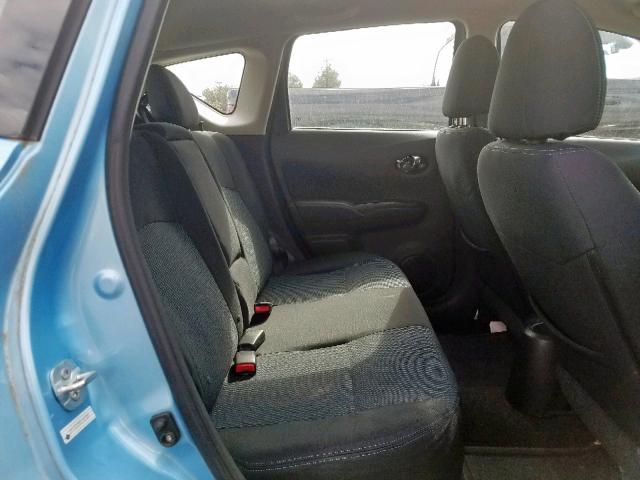 3N1CE2CP5EL403892 - 2014 NISSAN VERSA NOTE BLUE photo 6