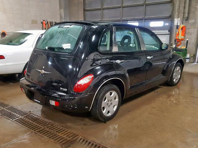 3A4FY48B37T513704 - 2007 CHRYSLER PT CRUISER BLACK photo 4