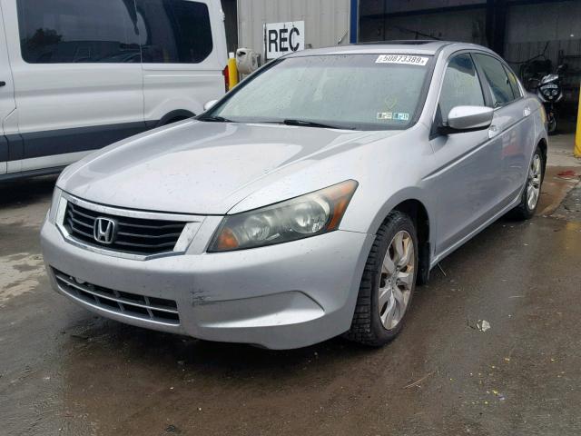 1HGCP2F84AA123704 - 2010 HONDA ACCORD EXL SILVER photo 2