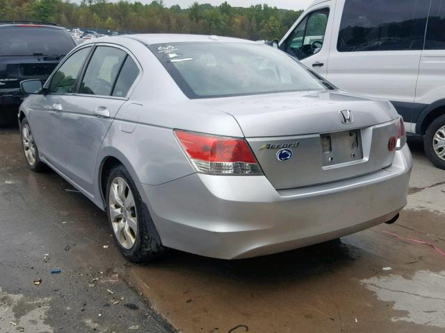 1HGCP2F84AA123704 - 2010 HONDA ACCORD EXL SILVER photo 3