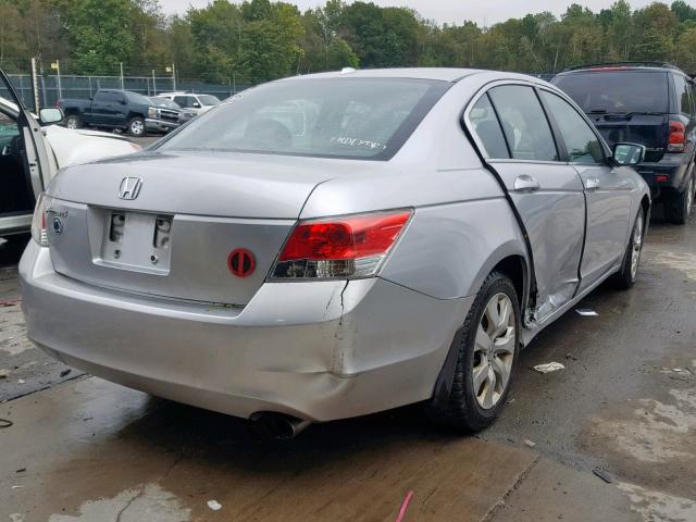 1HGCP2F84AA123704 - 2010 HONDA ACCORD EXL SILVER photo 4