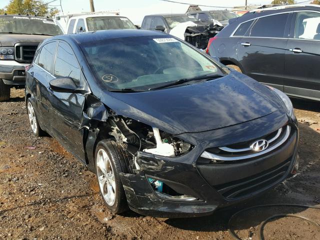 KMHD35LE3DU092292 - 2013 HYUNDAI ELANTRA GT BLACK photo 1