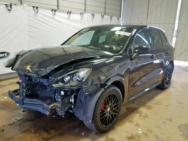 WP1AD2A24ELA76409 - 2014 PORSCHE CAYENNE GT BLACK photo 2