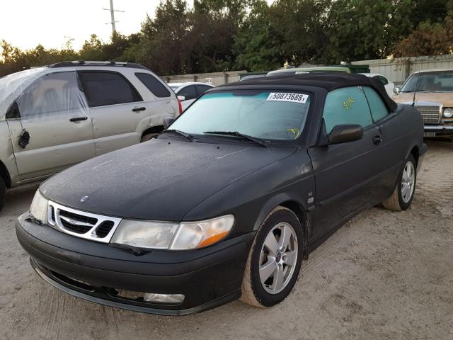 YS3DF75K537002222 - 2003 SAAB 9-3 SE GREEN photo 2