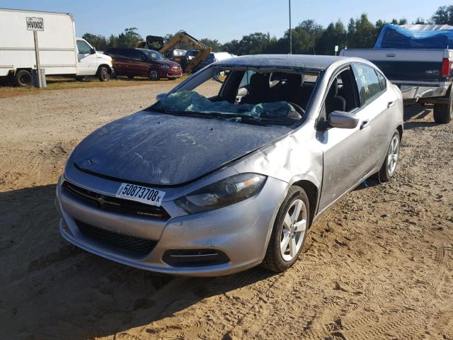 1C3CDFBBXGD652800 - 2016 DODGE DART SXT SILVER photo 2