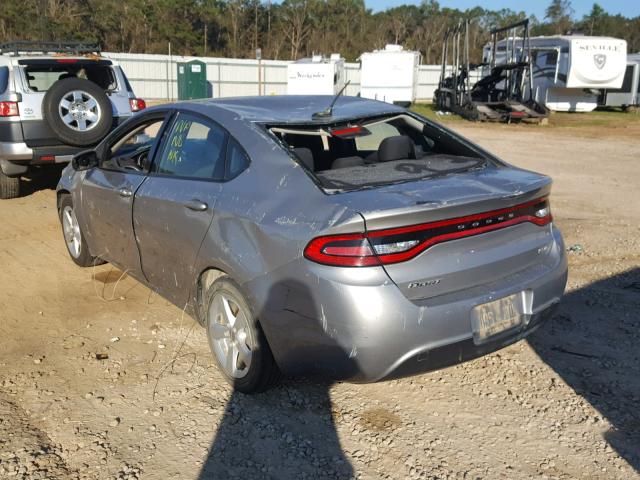 1C3CDFBBXGD652800 - 2016 DODGE DART SXT SILVER photo 3