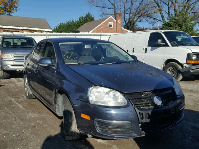 3VWRL7AJ0AM089773 - 2010 VOLKSWAGEN JETTA TDI BLUE photo 1