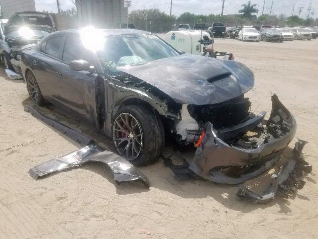 2C3CDXEJ5GH137151 - 2016 DODGE CHARGER SR GRAY photo 1