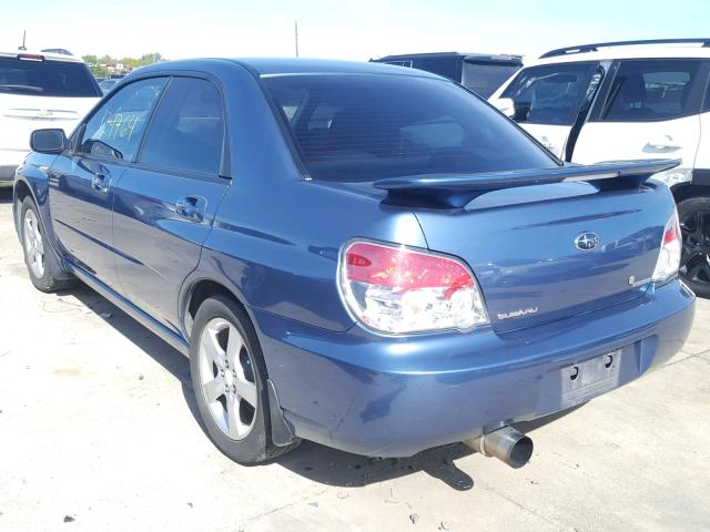 JF1GD61627H505287 - 2007 SUBARU IMPREZA 2. BLUE photo 3