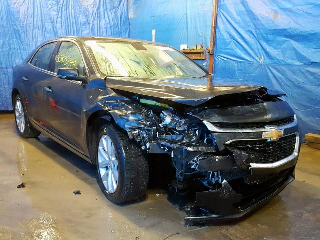1G11H5SL4EF200247 - 2014 CHEVROLET MALIBU LTZ ნაცრისფერი ფოტო 1