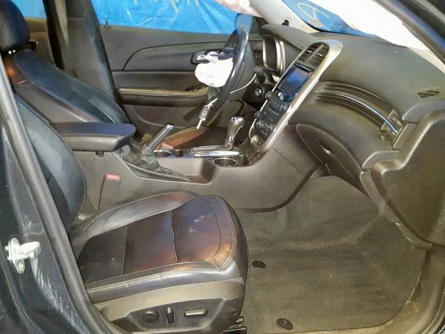 1G11H5SL4EF200247 - 2014 CHEVROLET MALIBU LTZ ნაცრისფერი ფოტო 5