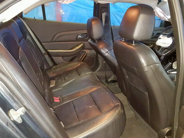 1G11H5SL4EF200247 - 2014 CHEVROLET MALIBU LTZ ნაცრისფერი ფოტო 6