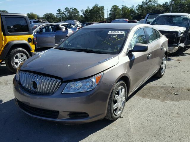 1G4GA5EC8BF196261 - 2011 BUICK LACROSSE C GOLD photo 2