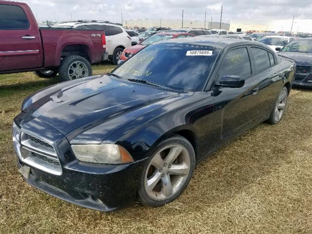 2C3CDXHG5CH191060 - 2012 DODGE CHARGER SX BLACK photo 2