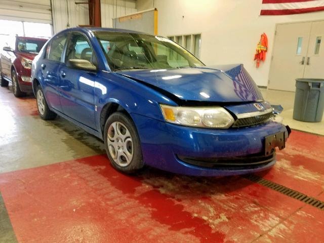 1G8AJ54F24Z129530 - 2004 SATURN ION LEVEL BLUE photo 1