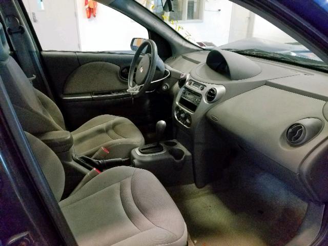 1G8AJ54F24Z129530 - 2004 SATURN ION LEVEL BLUE photo 5