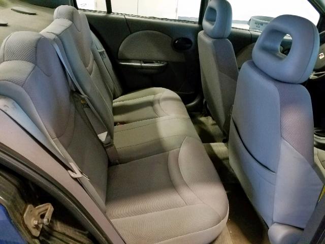 1G8AJ54F24Z129530 - 2004 SATURN ION LEVEL BLUE photo 6