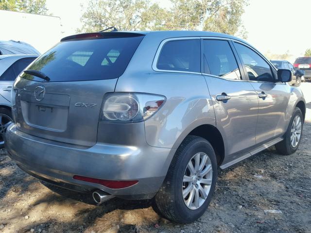 JM3ER2W56A0339980 - 2010 MAZDA CX-7 GRAY photo 4