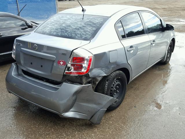 3N1AB61E99L654493 - 2009 NISSAN SENTRA 2.0 GRAY photo 4