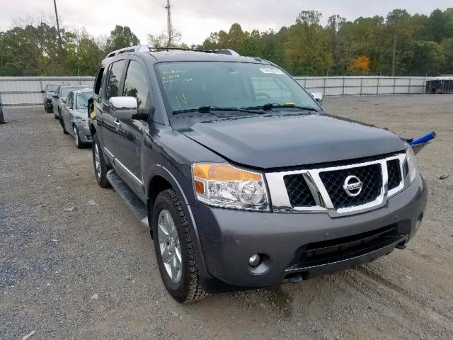 5N1AA0NE6CN621347 - 2012 NISSAN ARMADA SV GRAY photo 1